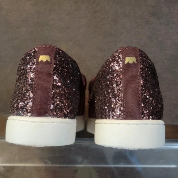 Birdies Special Edition "The Swift" Pink Rose Sparkle Slip On Sneakers - Picture 6 of 13